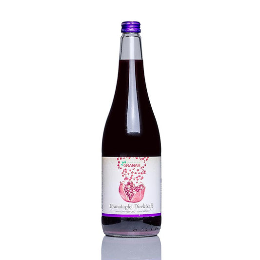 Granatæblejuice, presset af kerner, Granar, 1 l