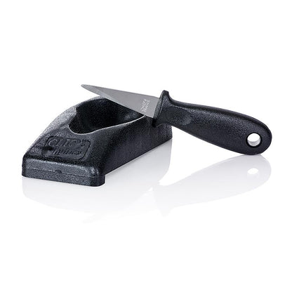 CLIC´huîtres østerskniv og holder af gummi, 2-delt, 2 stk.