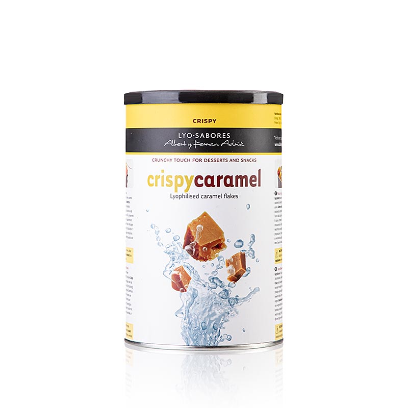 Lyo-Sabores, Crispy Caramel, flager med karamelsmag, 200 g