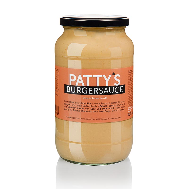 Pattys Burgersauce, skabt af Patrick Jabs, 900 ml
