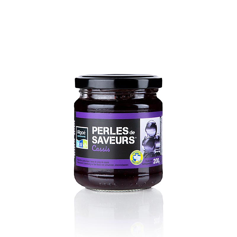 Frugtkaviar "Cassis", perle størrelse 5 mm, kugler, Les Perles, 200 g
