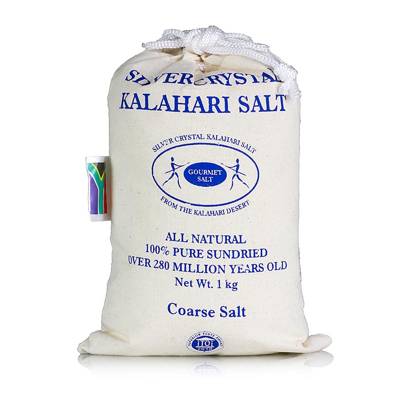 Silver Crystal salt fra Kalahari, groft, 1 kg