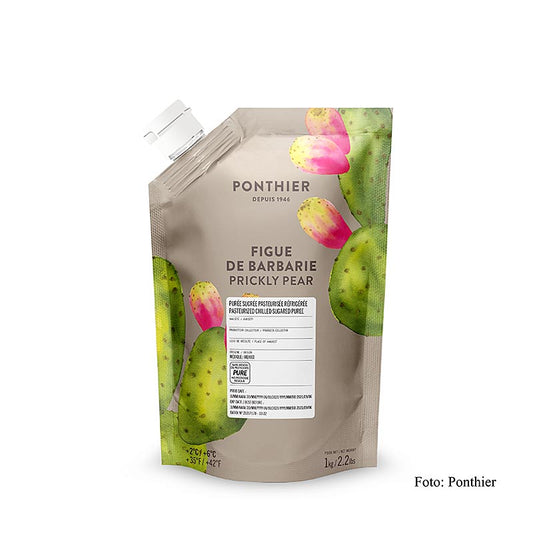Ponthier figenkaktuspuré, med sukker, 1 kg