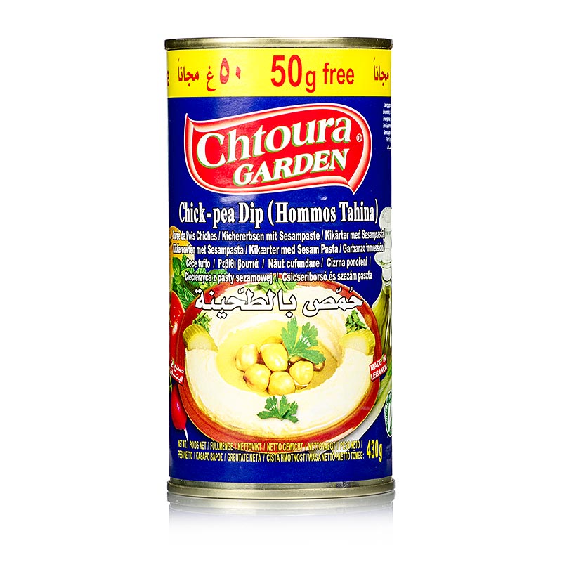 Hummus Tahini – kikærtepuré med sesam, Chotura, 380 g