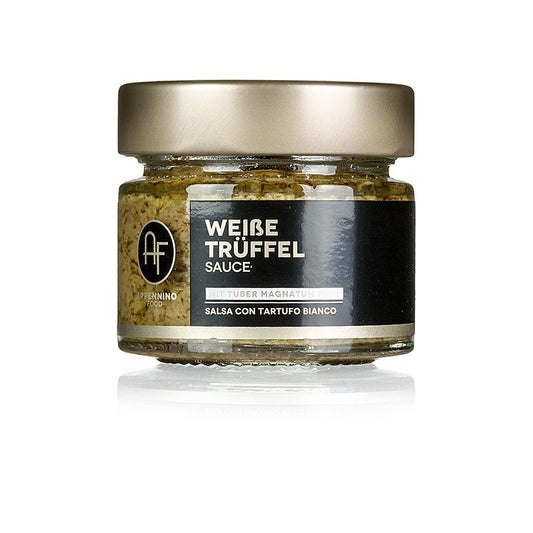 Trøffelsauce (SALSA Tartufata), med hvide trøfler (Tuber magnatum), Appennino, 80 g