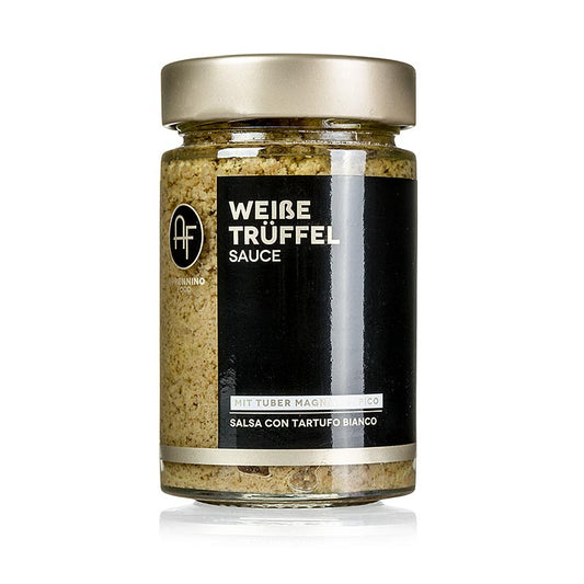 Trøffelsauce (SALSA Tartufata), med hvide trøfler (Tuber magnatum), Appennino, 180 g
