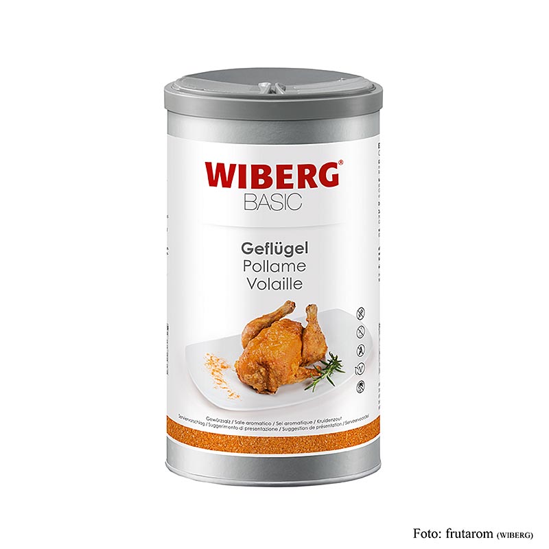 Wiberg BASIC Fjerkræ, krydderisalt, 900 g