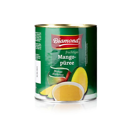 Mangopulp, tilsat sukker, Alphonso, Diamond, 850 g