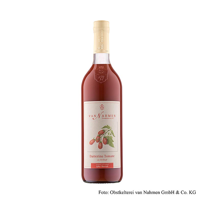 van Nahmen - Datterino-tomatsaft, 100 % friskpresset, 750 ml