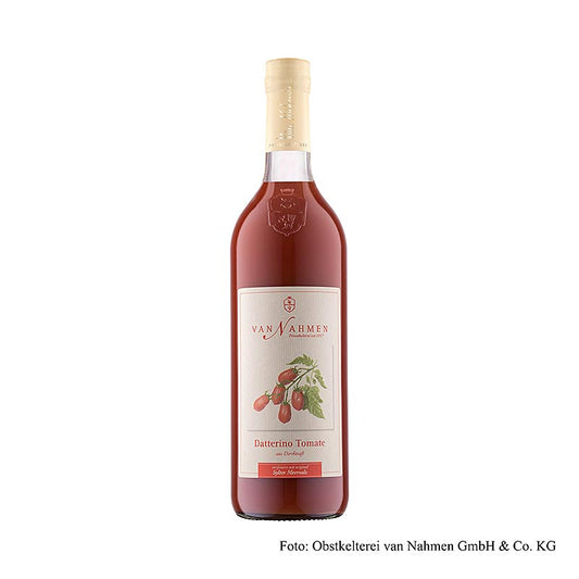 van Nahmen - Datterino-tomatsaft, 100 % friskpresset, 750 ml