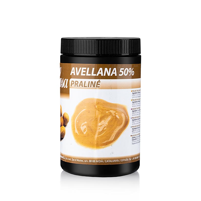 Sosa-pasta – hasselnød, praline, Spanien, 50 %, med sukker, 1,2 kg