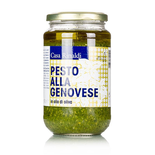 Pesto Genovese, vegansk & laktosefri (basilikumsauce), Casa Rinaldi, 500 g