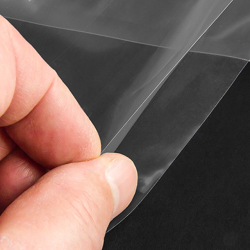 Vakuumposer med svejset kant, 250 mm x 700 mm, glatte, 100 stk