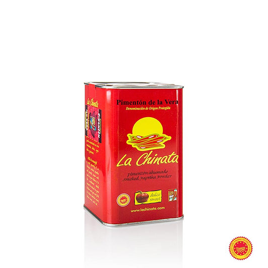 Paprikapulver - Pimenton de la Vera DOP/g.U., røget, sød, la Chinata, 750 g