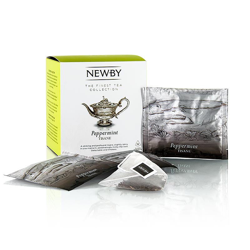 Newby Tea Peppermint, infusion, pebermynte-te, 30 g, 15 stk
