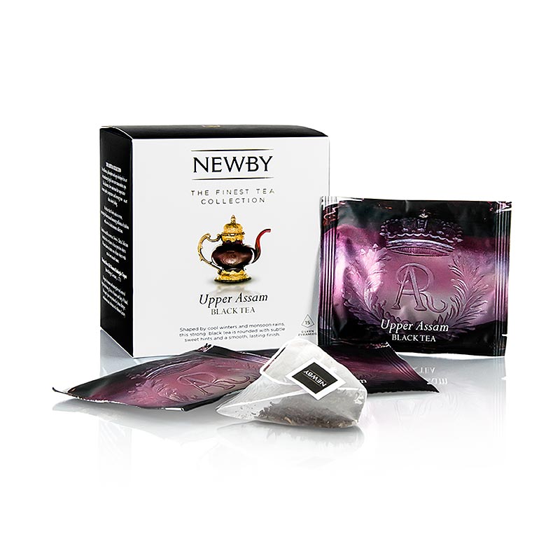 Newby Tea Upper Assam, indisk sort te, 37,5 g, 15 stk