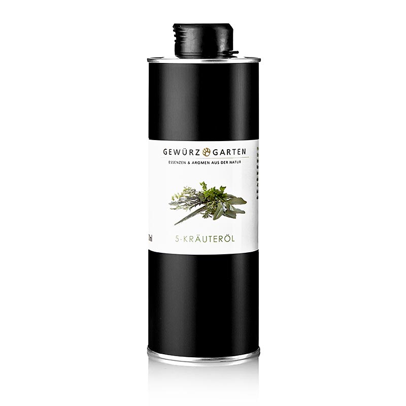 Gewürzgarten 5-urteolie i rapsolie, 500 ml