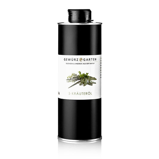 Gewürzgarten 5-urteolie i rapsolie, 500 ml