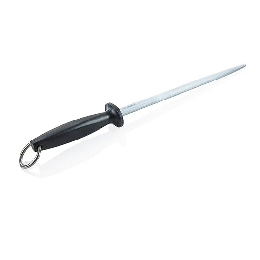 Slibestål til slagter, 30 cm, rund, TYK, 1 stk