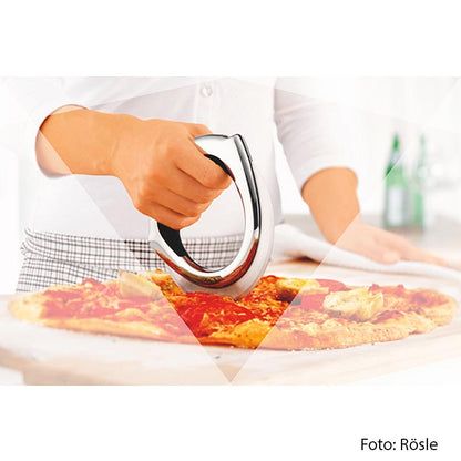 Rösle pizzahjul (skærer), 13,8 cm lang, ø 14 cm, 1 stk