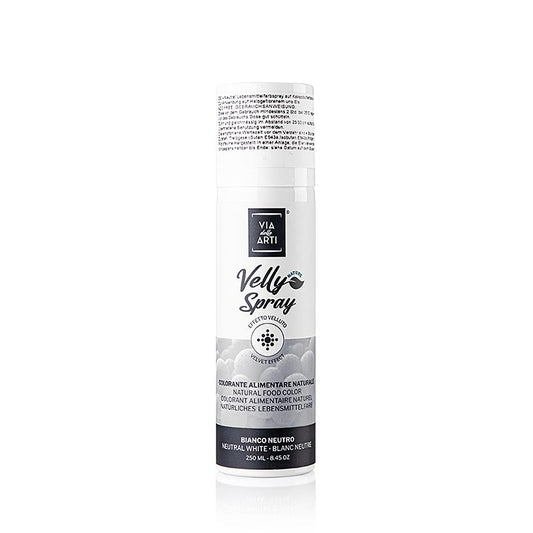 Kakaosmørspray, fløjlseffekt, hvid (neutral), Velly, 250 ml