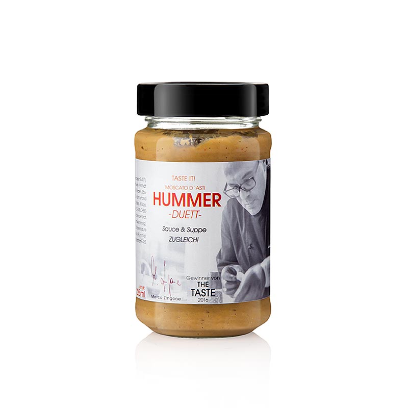 Marco Zingones hummerduet – suppe/sauce, 225 ml