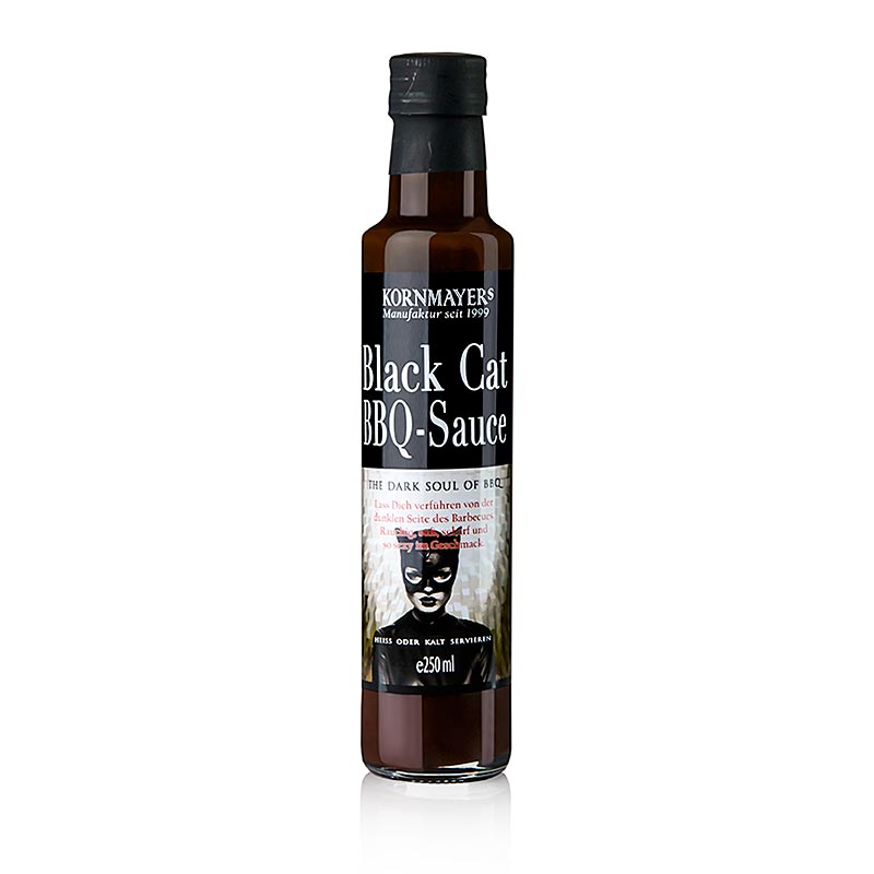 Kornmayer – Black Cat BBQ-grillsauce, 250 ml