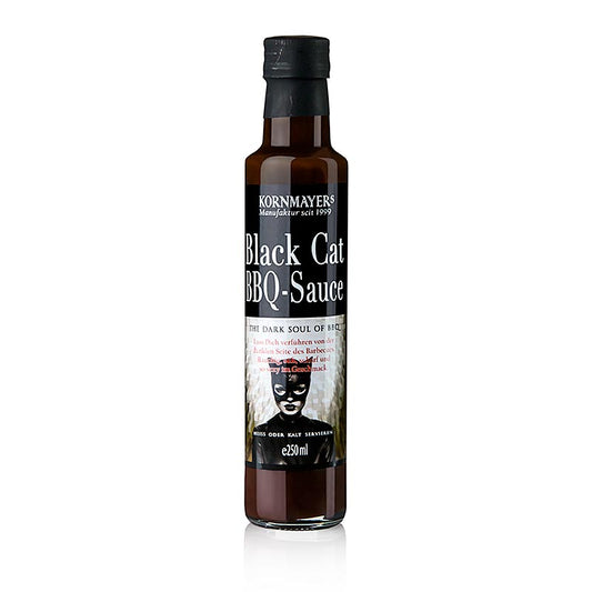 Kornmayer – Black Cat BBQ-grillsauce, 250 ml