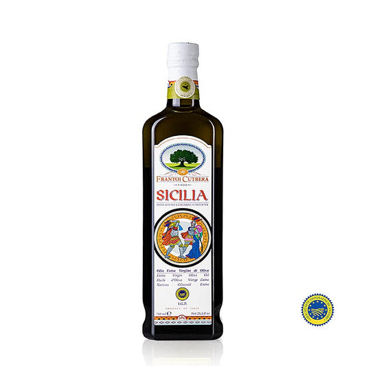 Ekstra jomfruolivenolie, Frantoi Cutrera "Sicilia", IGP/g.g.A., 750 ml