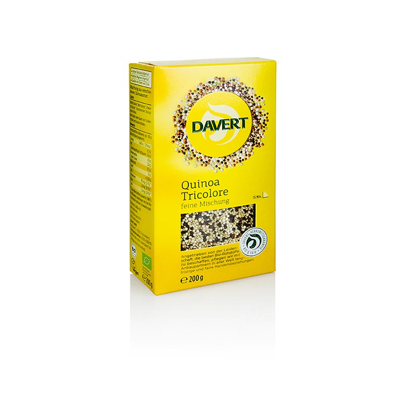Quinoa, hele, Tricolore, Davert, økologisk, 200 g