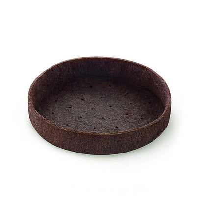 Dessert-tarteletter - Filigrano, runde, ø 8,3 cm, H 2 cm, chokolademørdej, 55 st