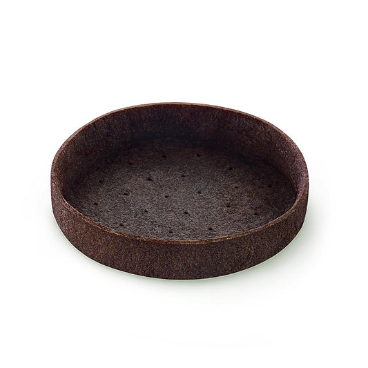 Dessert-tarteletter - Filigrano, runde, ø 8,3 cm, H 2 cm, chokolademørdej, 55 st