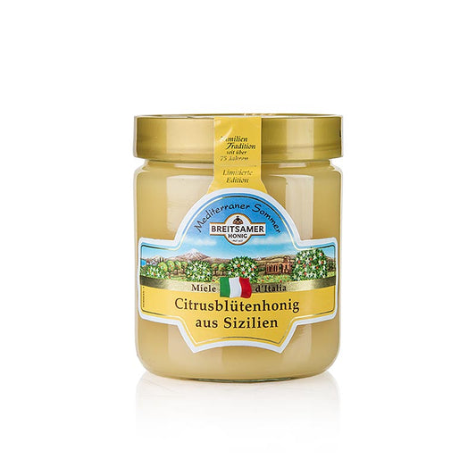 Breitsamer honning "Mediterrane Sommer", citrusblomst fra Sicilien, 500 g