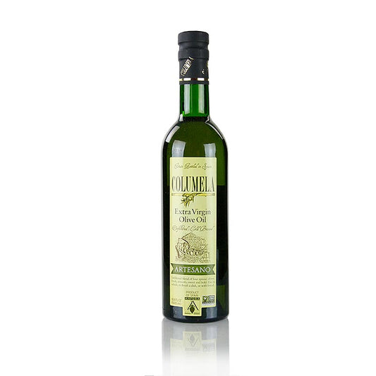Ekstra jomfruolivenolie, Columela Cuvee Artesano, ufiltreret, 500 ml