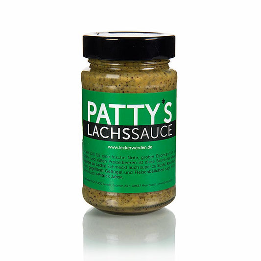 Pattys laksesauce, honning-sennepsauce med dild, 225 ml