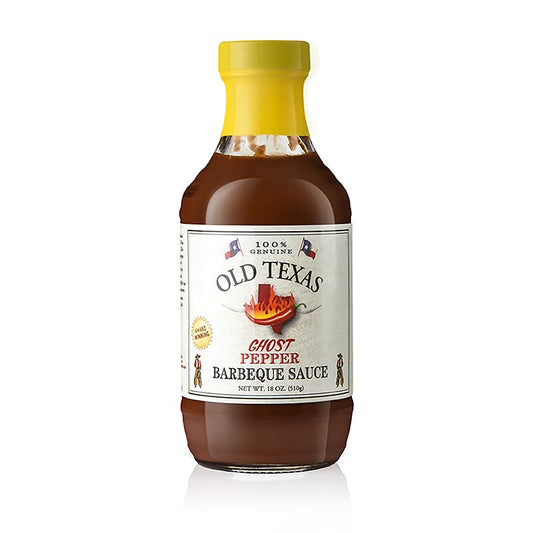 Old Texas - Ghost Pepper BBQ-sauce, 455 ml