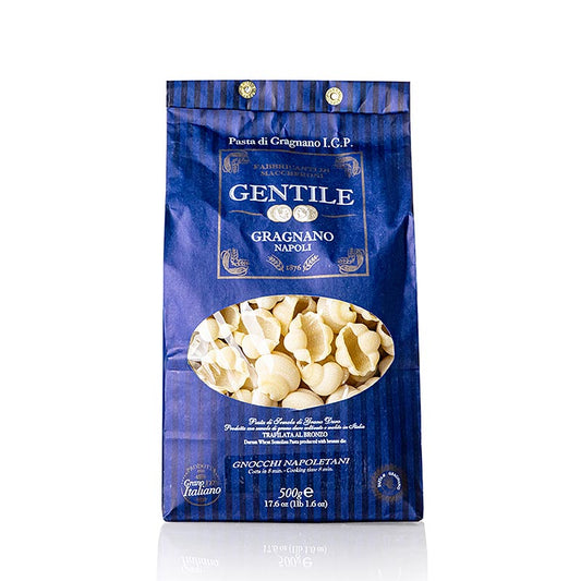 Pastificio Gentile Gragnano IGP - Gnocco Napoletano, bronzeformet, 500 g