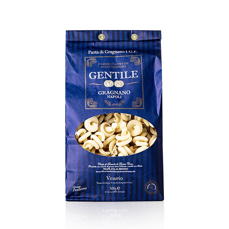 Pastificio Gentile Gragnano IGP - Vesuvio, bronzeformet, 500 g