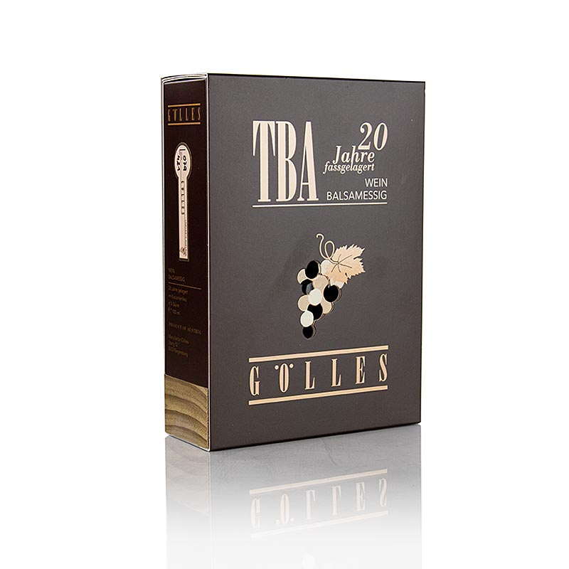 Gölles Trockenbeerenauslese balsamico, 6 % syre, modnet i kastaniefad, 100 ml