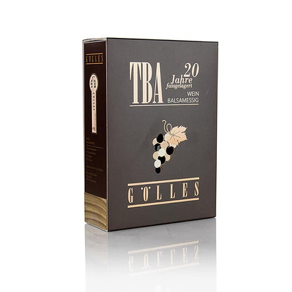 Gölles Trockenbeerenauslese balsamico, 6 % syre, modnet i kastaniefad, 100 ml