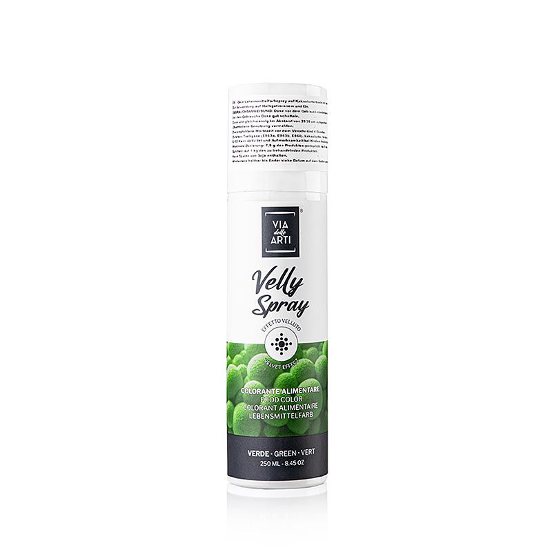 Kakaosmørspray, fløjlseffekt, grøn, Velly, 250 ml