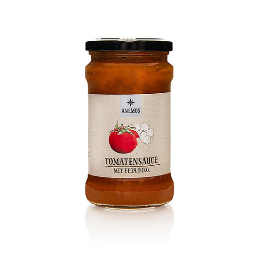 ANEMOS tomat-feta pastasauce, 280 g