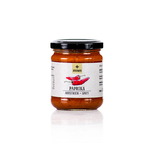 ANEMOS Rød peberfrugt-tapenade (krydret), 200 g