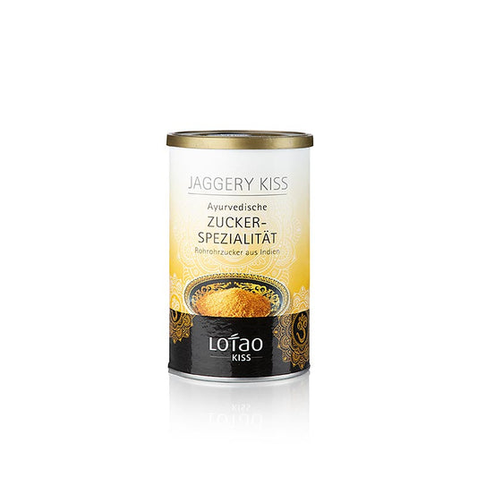 Lotao Jaggery Kiss, rå rørsukker, (ayurvedisk sukker) økologisk, 250 g
