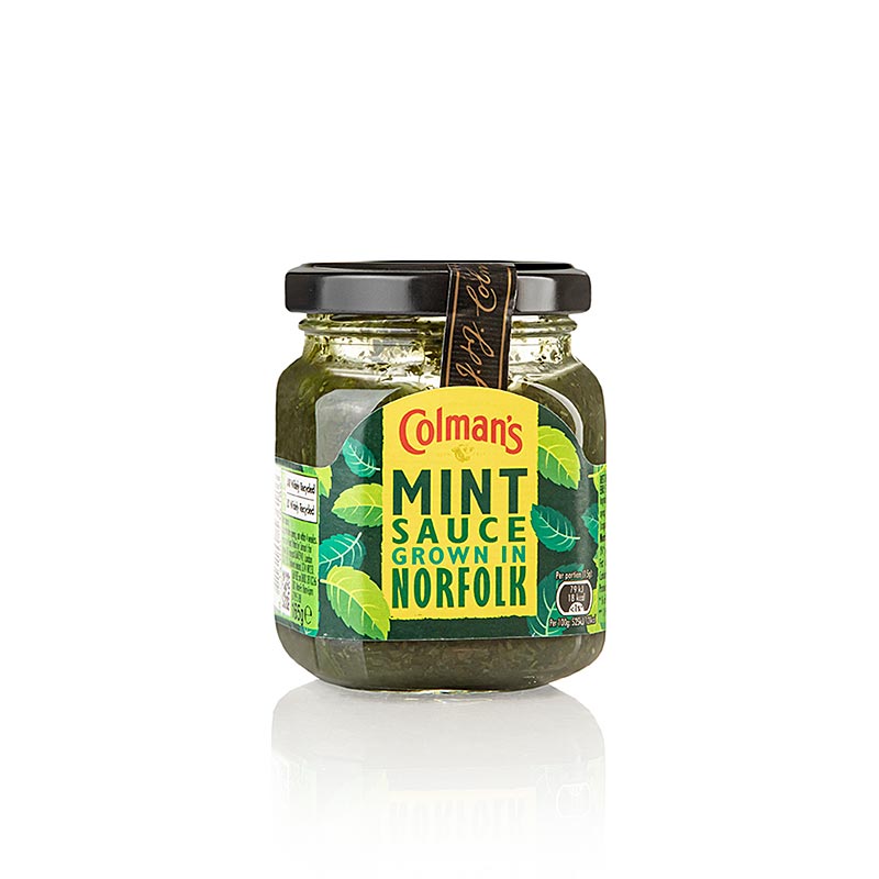 Engelsk myntesauce (Mint Sauce), Colmans, England, 165 g