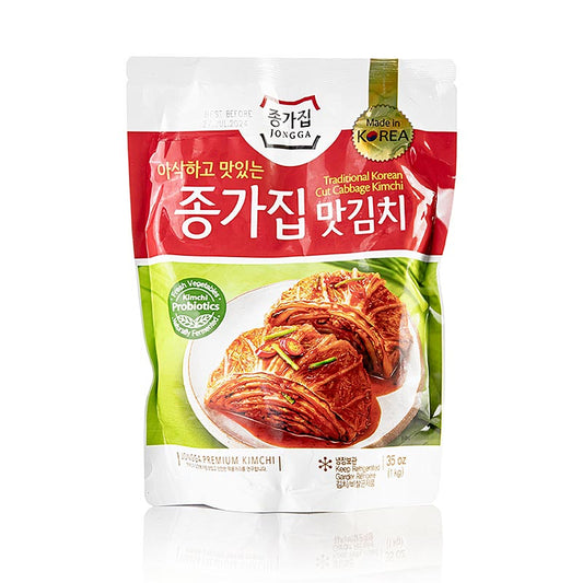 Kimchi – syltet kinakål, Jongga, 1 kg