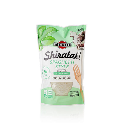 Shirataki Spaghetti Style, fremstillet af konjakrod, Miyata, 270 g