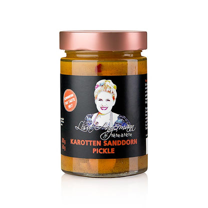 Gulerod-havtorn-pickles, af Lisa Angermann, 300 g