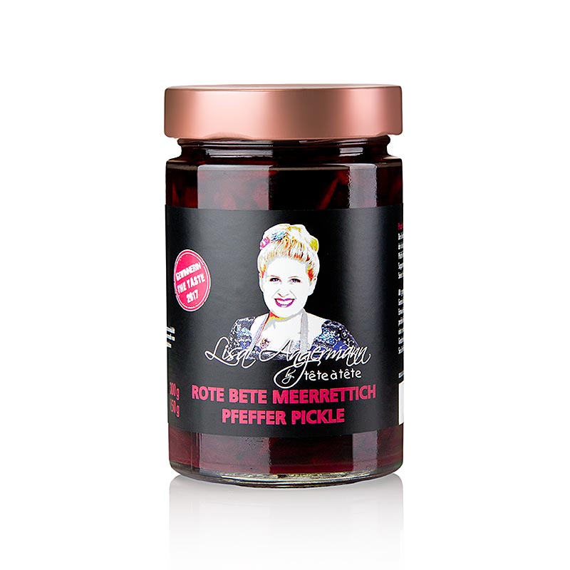 Rødbede - peberrod - peber-pickles, af Lisa Angermann, 300 g