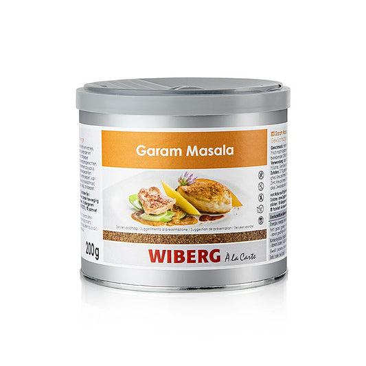 Wiberg Garam Masala, krydderiblanding efter indisk opskrift, 200 g